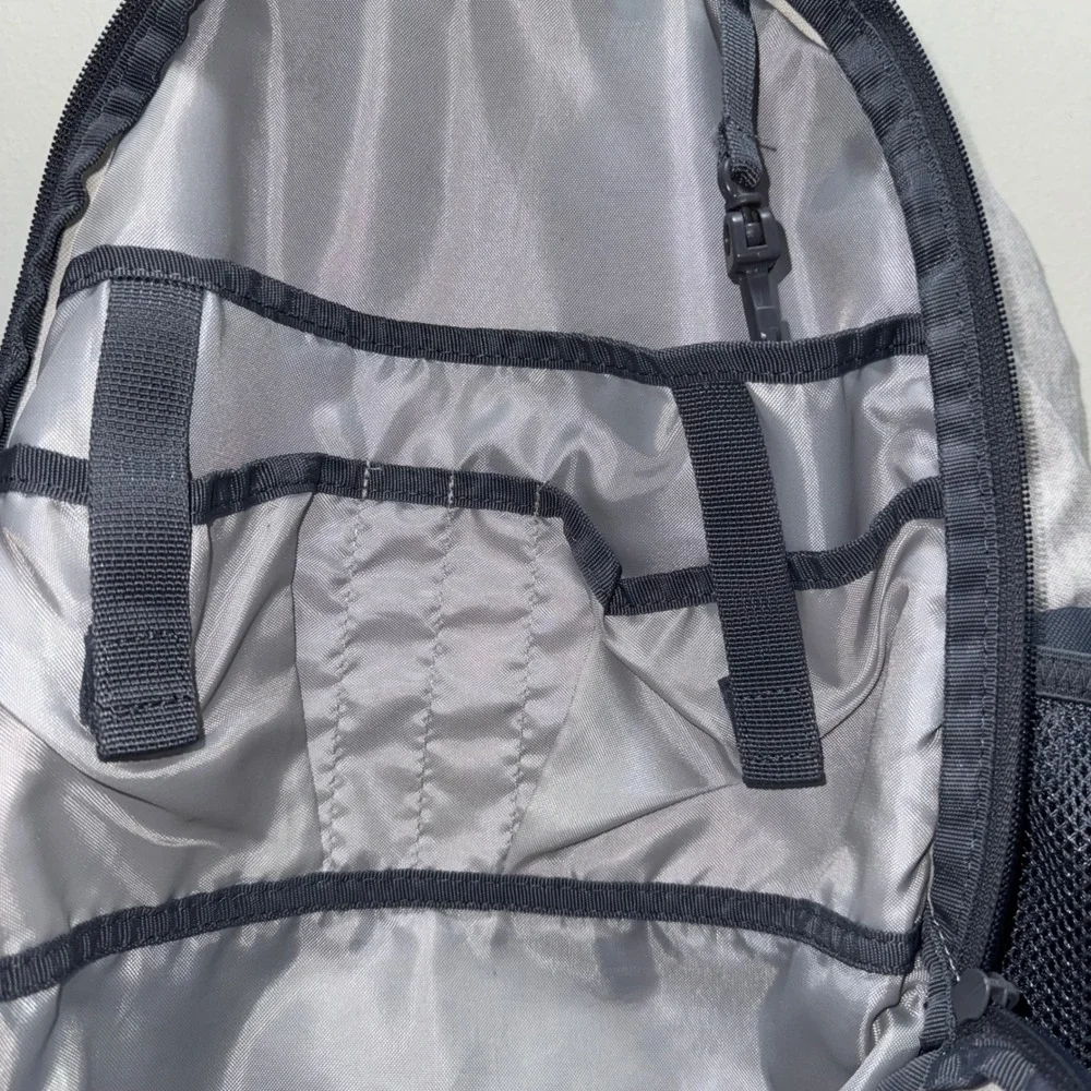 Adidas Stratton Backpack Gray Mint Green School Travel Laptop Daypack